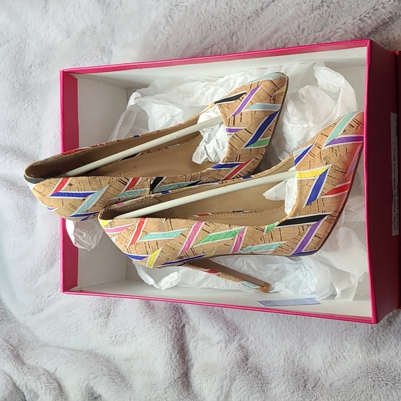 Pumps DANI CORK MULTI 7 - w/ Box - Picture 1 of 5